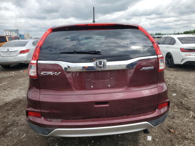 HONDA CRV 2015 Бордовый
