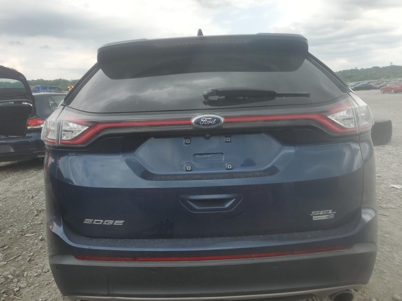 2017 Ford Edge Sel VIN: 2FMPK4J96HBC49633 Lot: 57080745