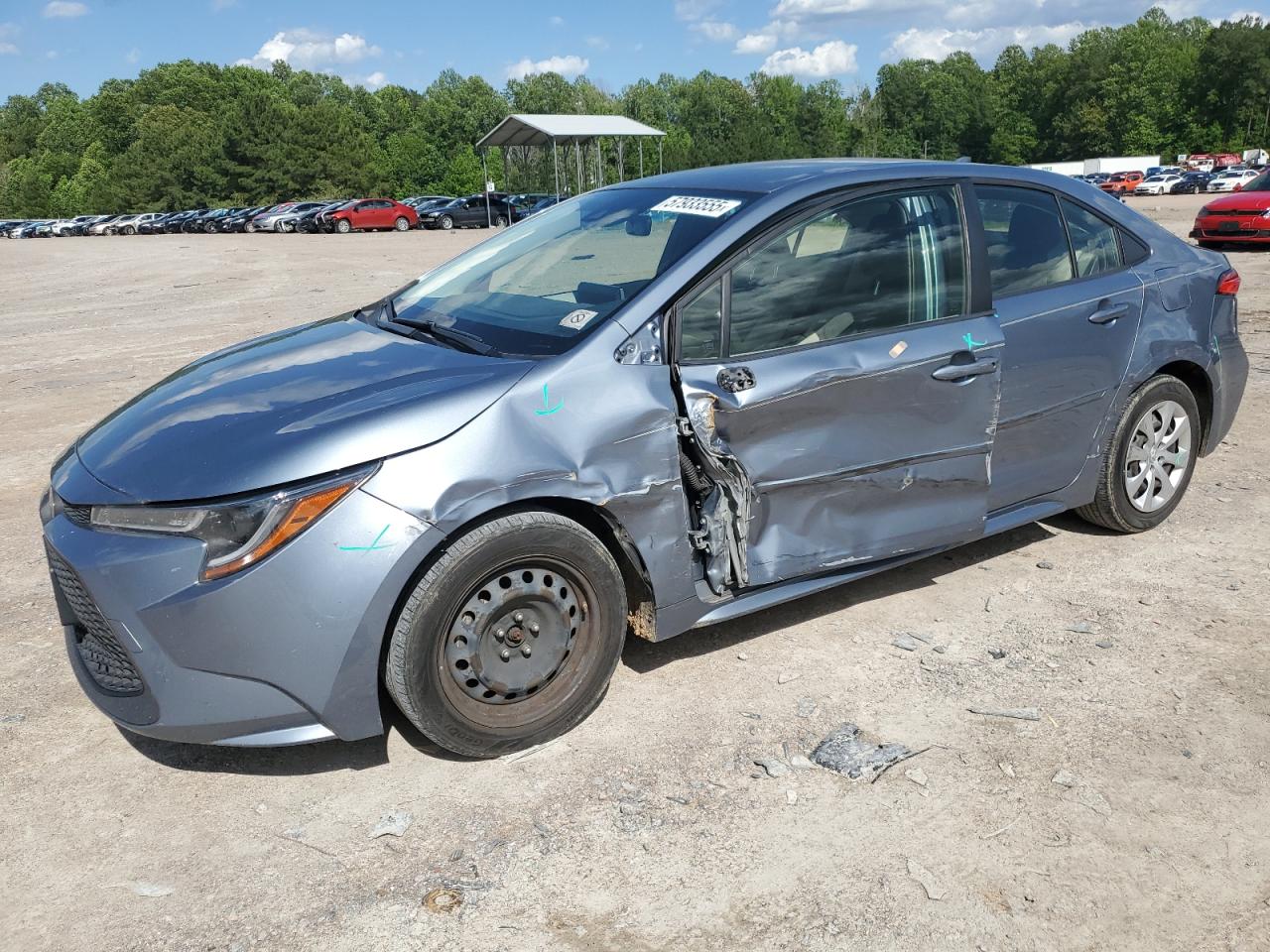 2020 Toyota Corolla Le на продаже в Charles City, VA - Side