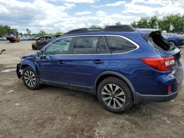  SUBARU OUTBACK 2015 Синий