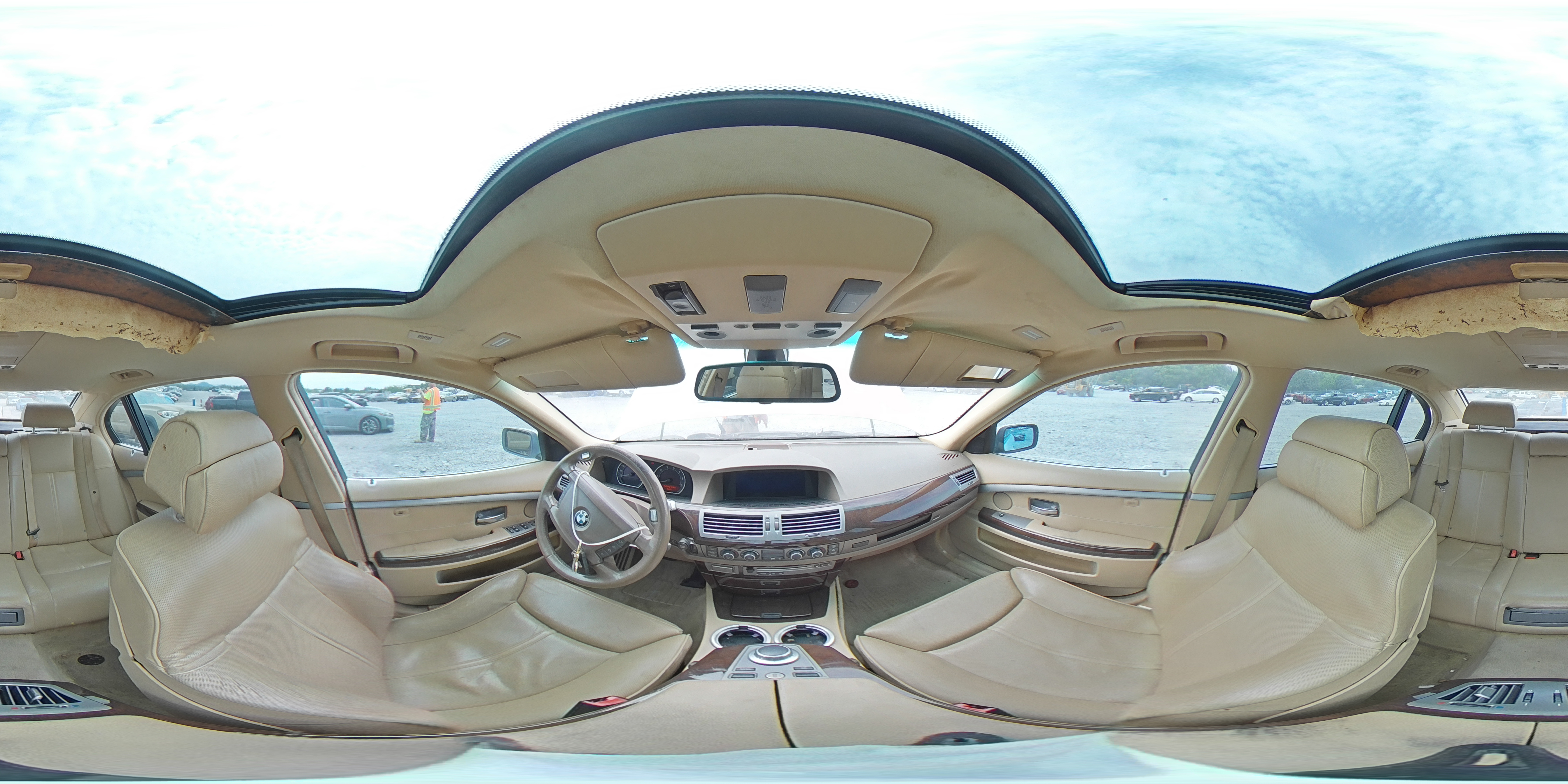 2008 BMW 750 Li VIN: WBAHN83508DT80968 Lot: 57076815