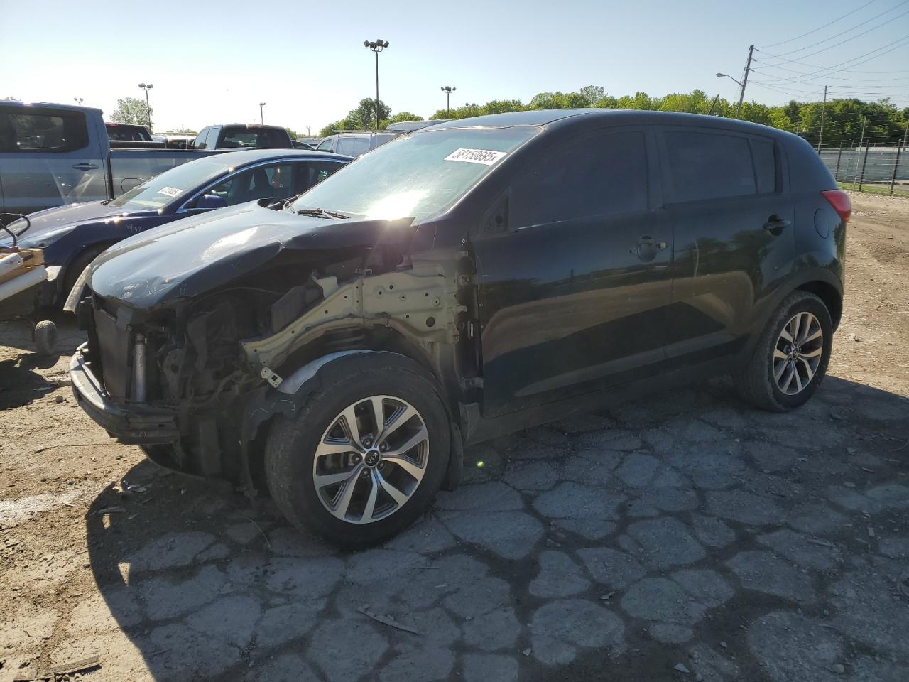 2014 Kia Sportage Base на продаже в Indianapolis, IN - Front End