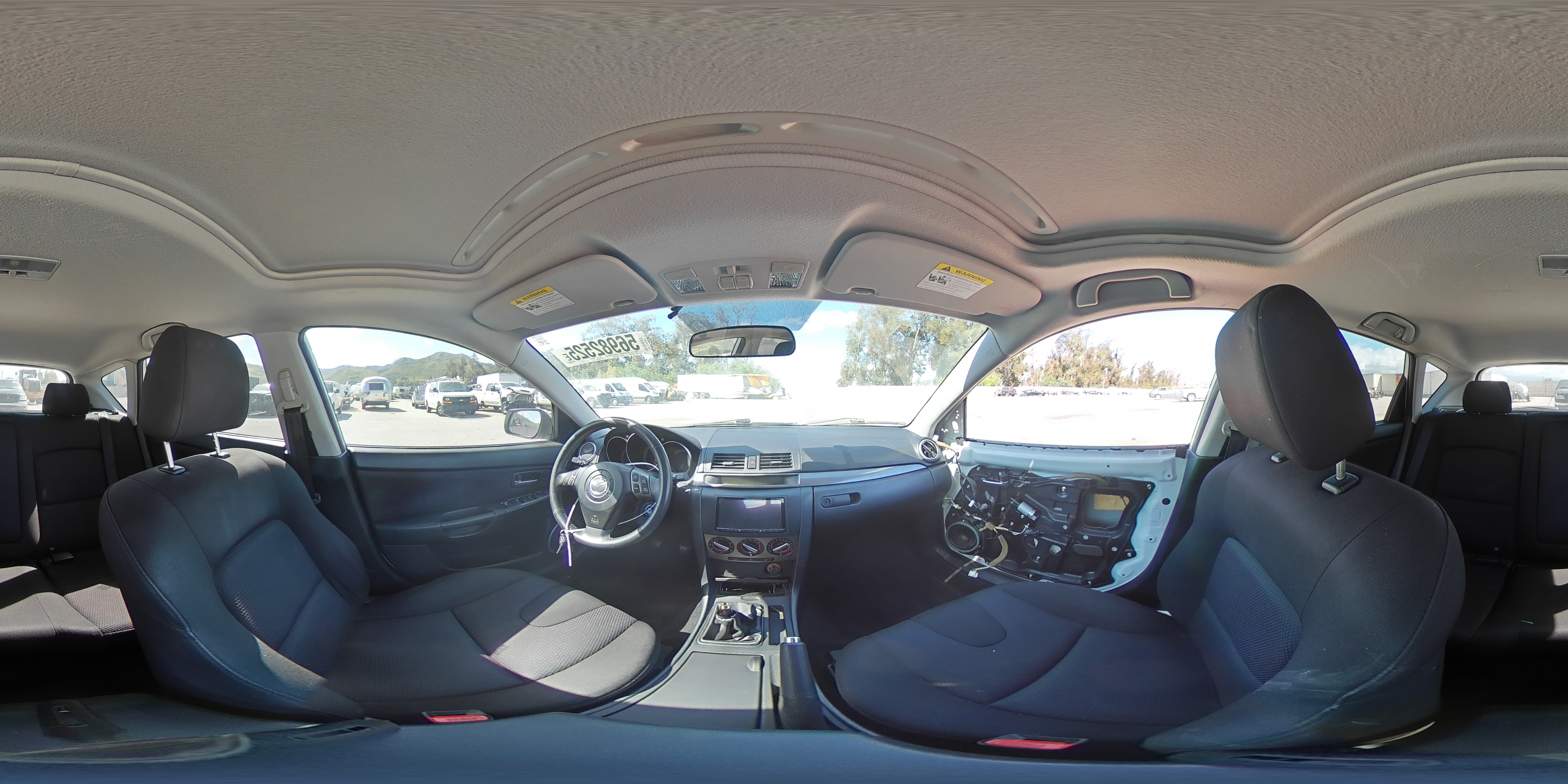 2007 Mazda 3 Hatchback VIN: JM1BK344271632794 Lot: 56982525