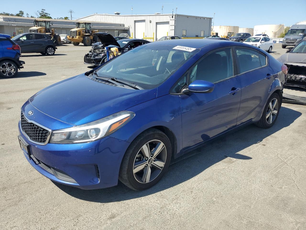 2018 Kia Forte Lx იყიდება Martinez-ში, CA - Rear End