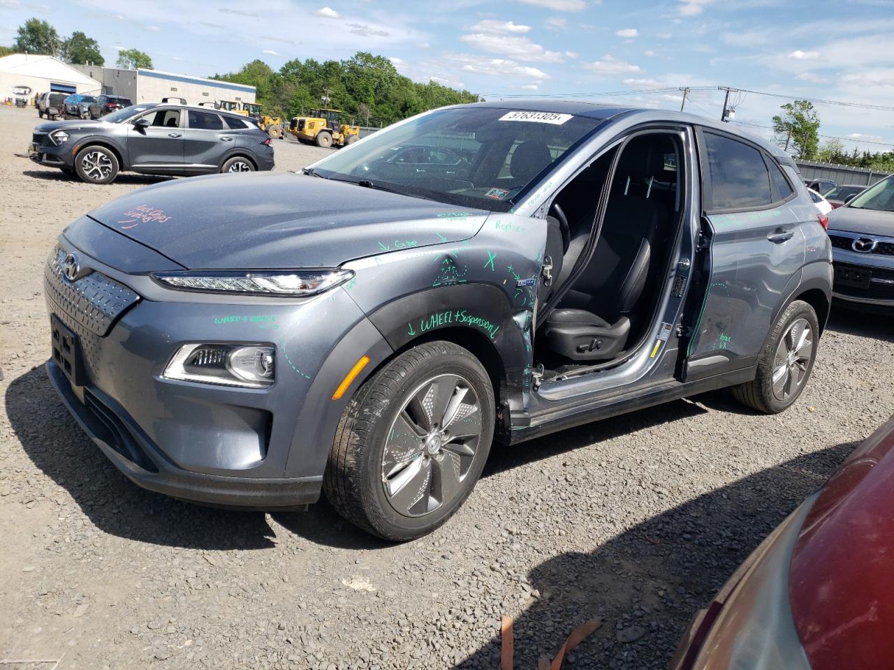 2020 Hyundai Kona Ultimate zu verkaufen in Hillsborough, NJ - Front End
