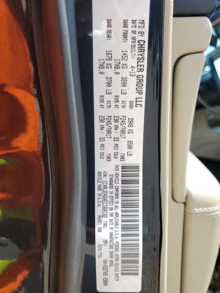 2014 Jeep Grand Cherokee Laredo VIN: 1C4RJEAGXEC160132 Lot: 55599615
