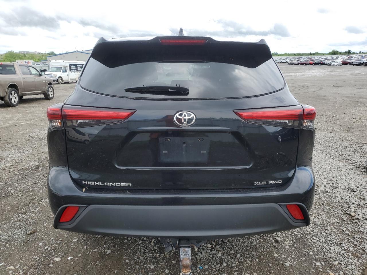 2021 Toyota Highlander Xle VIN: 5TDHZRBH6MS541086 Lot: 56596905
