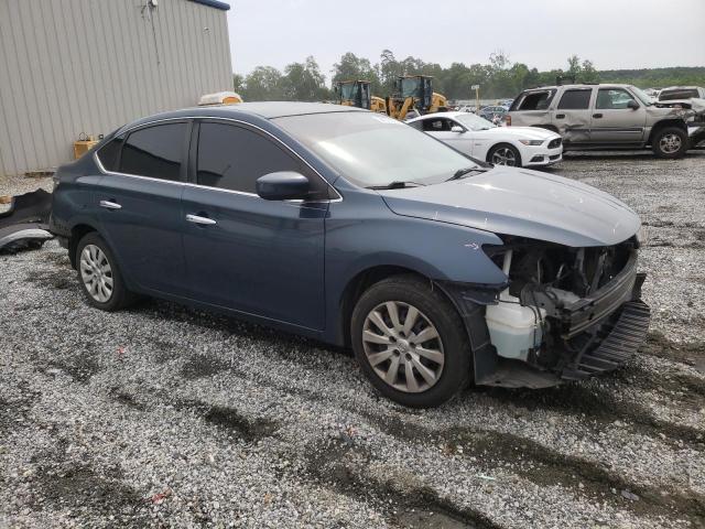  NISSAN SENTRA 2017 Темно-бирюзовый