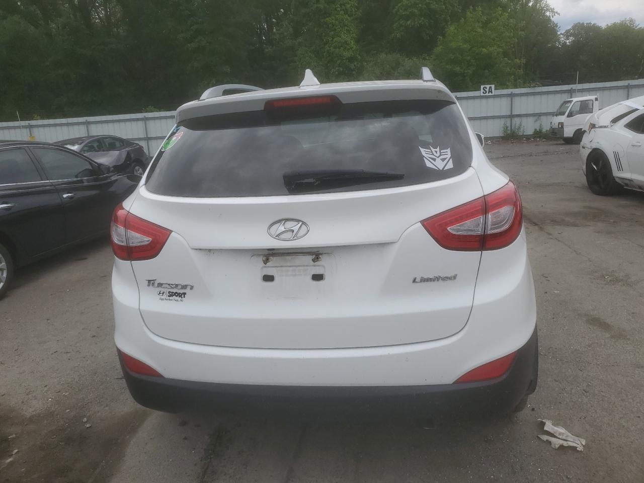 2014 Hyundai Tucson Gls VIN: KM8JU3AG7EU821288 Lot: 58254885