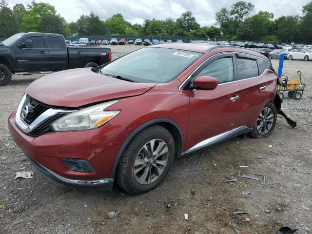  NISSAN MURANO 2017 Burgundy