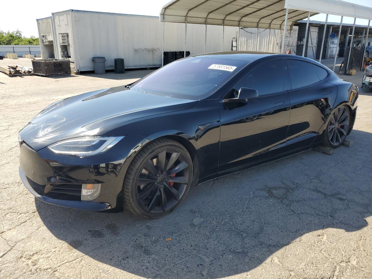 2018 Tesla Model S na sprzedaż w Fresno, CA - Rear End