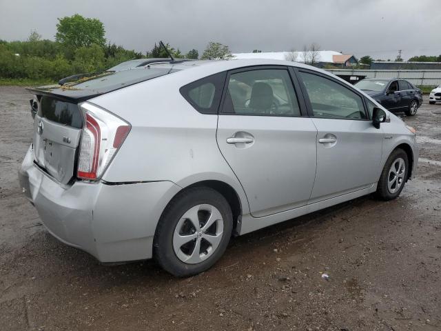  TOYOTA PRIUS 2012 Серебристый