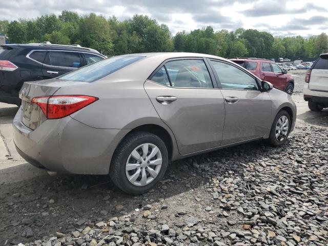  TOYOTA COROLLA 2016 tan