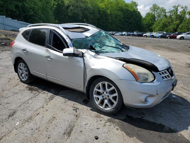  NISSAN ROGUE 2013 Сріблястий