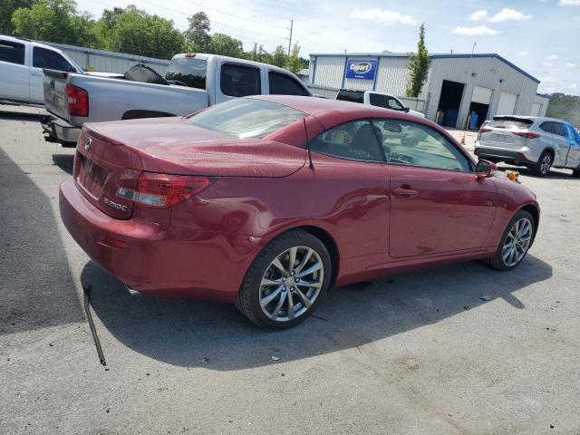  LEXUS IS 2015 Czerwony