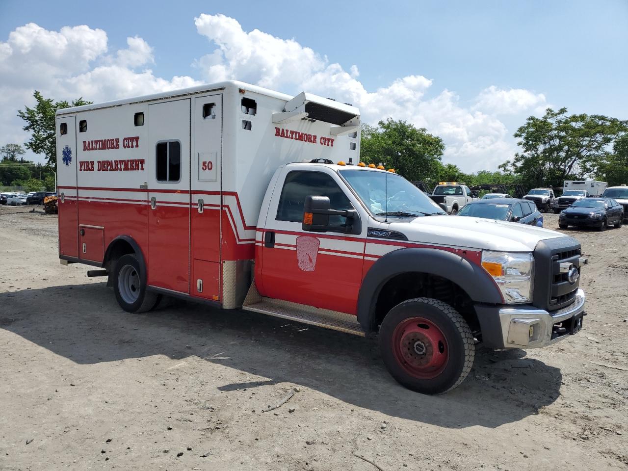 2013 Ford F550 Super Duty VIN: 1FDUF5HT8DEB64015 Lot: 57951995