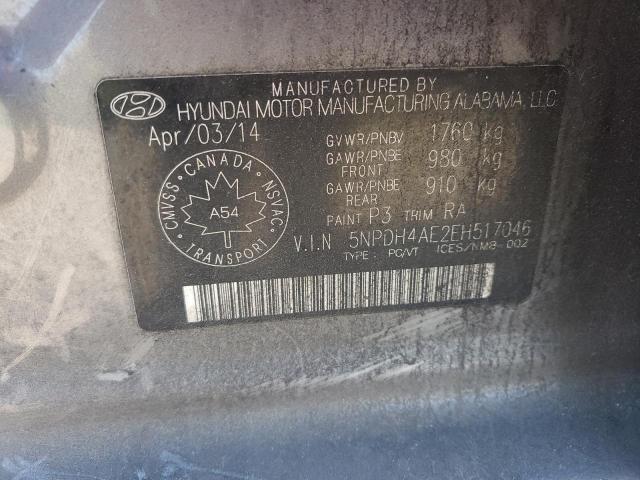 2014 HYUNDAI ELANTRA SE