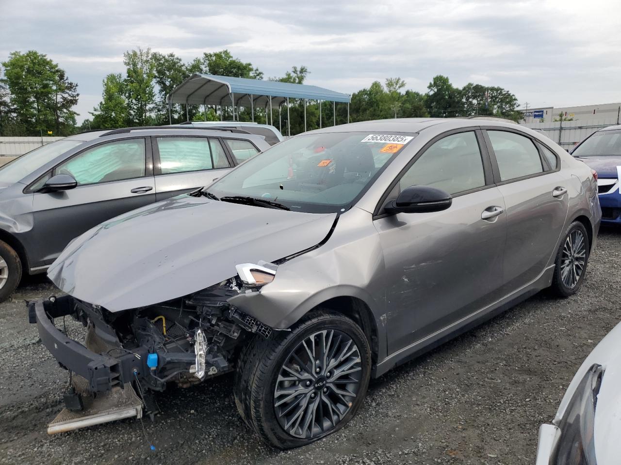 2022 Kia Forte Gt Line на продаже в Spartanburg, SC - Front End