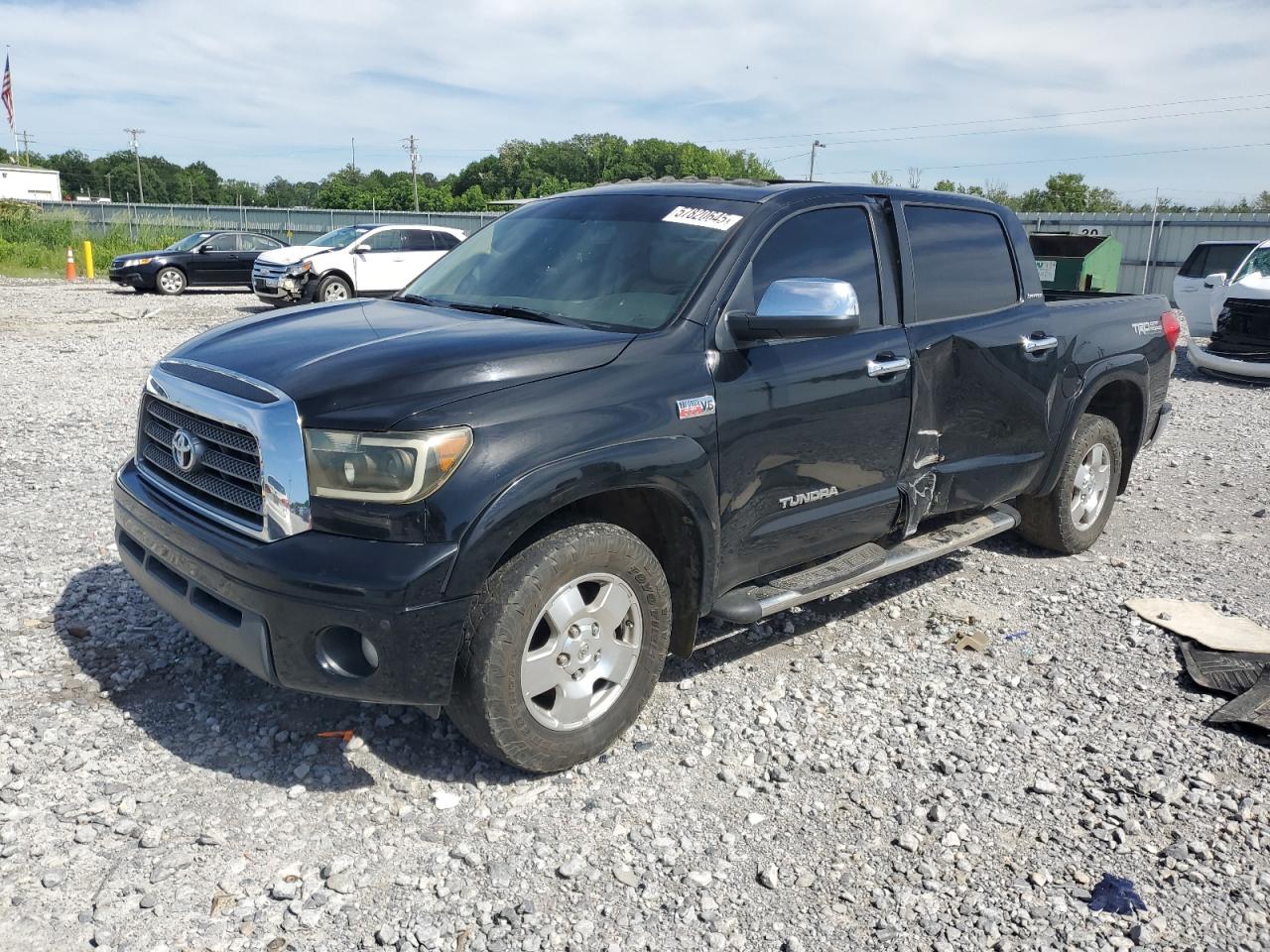 2008 Toyota Tundra Crewmax Limited للبيع في Montgomery، AL - Side