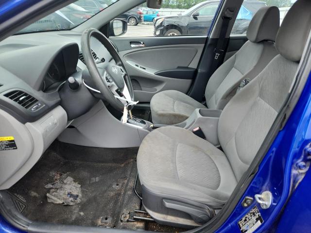  HYUNDAI ACCENT 2012 Granatowy
