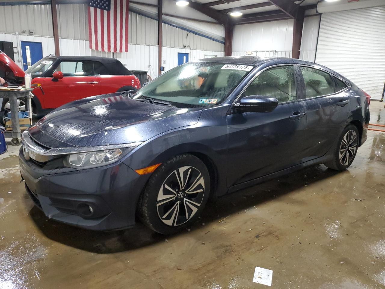 2018 Honda Civic Ex للبيع في West Mifflin، PA - Side