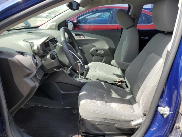 Хэтчбеки CHEVROLET SONIC 2014 Синий