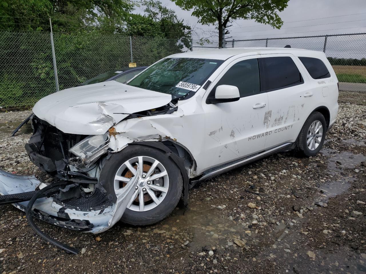 2020 Dodge Durango Ssv na sprzedaż w Cicero, IN - Front End