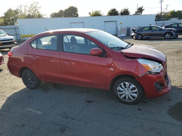  MITSUBISHI MIRAGE 2017 Красный