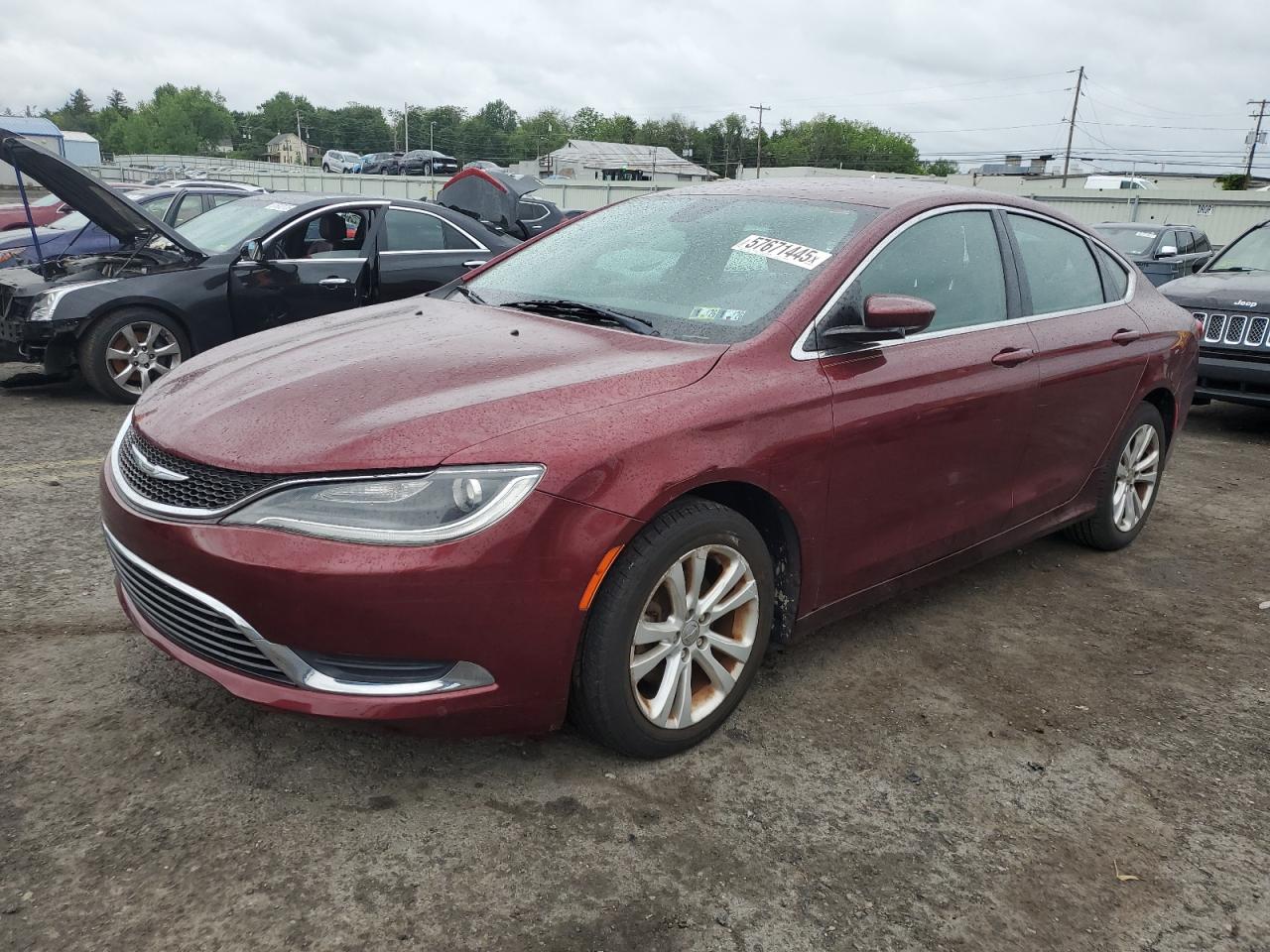 2015 Chrysler 200 Limited for Sale in Pennsburg, PA - Water/Flood