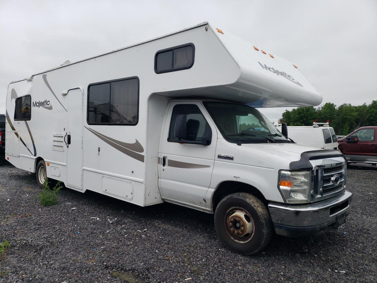 2011 Ford Econoline E450 Super Duty Cutaway Van na sprzedaż w Fredericksburg, VA - Top/Roof