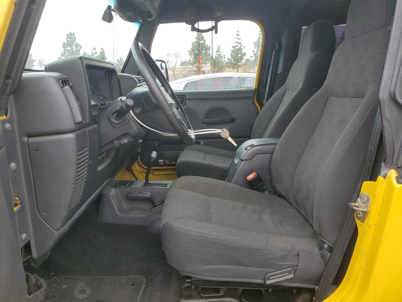 2004 Jeep Wrangler / Tj Rubicon VIN: 1J4FA69SX4P768963 Lot: 56999665
