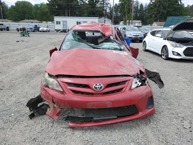  TOYOTA COROLLA 2012 Red