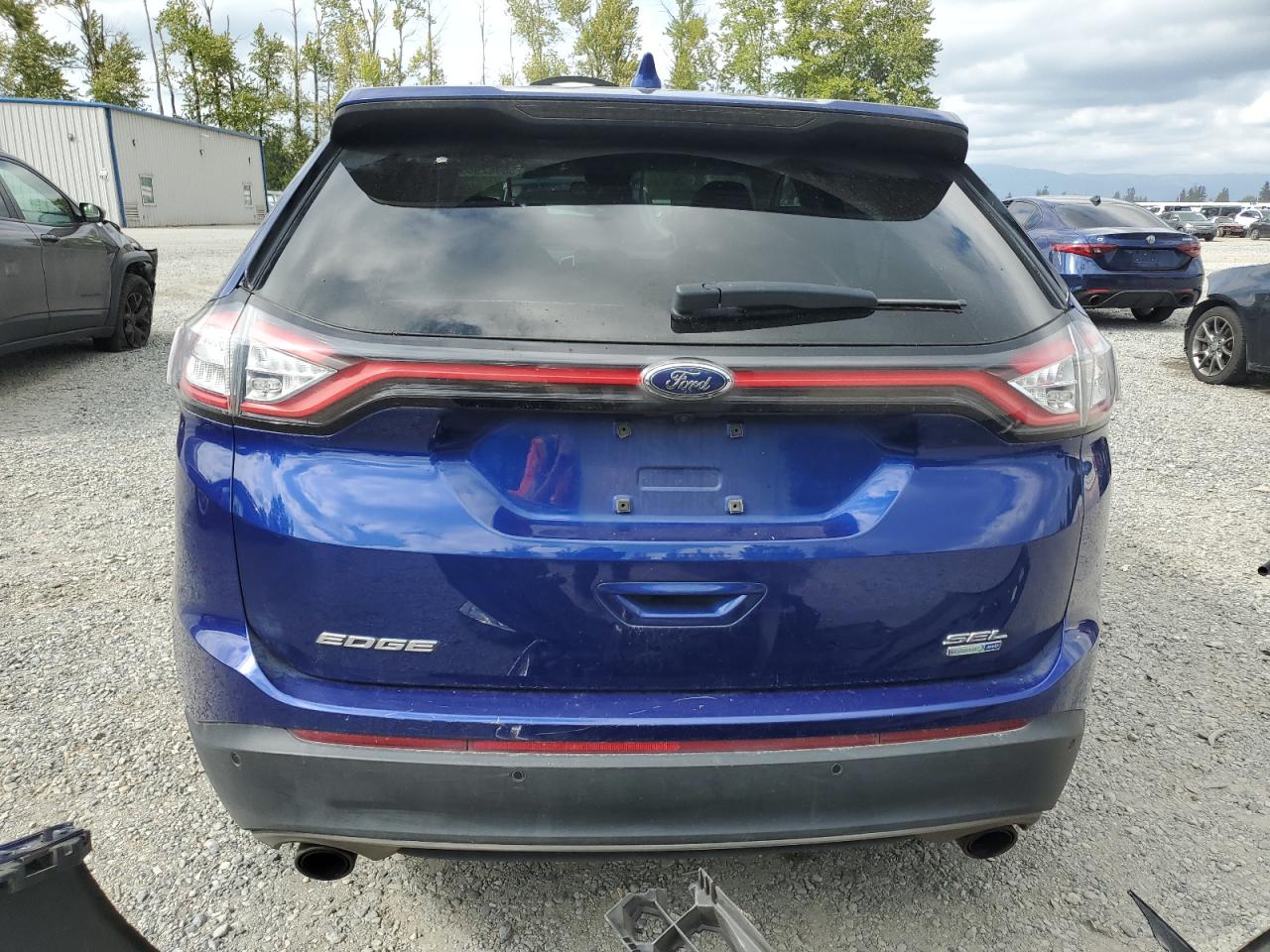 2015 Ford Edge Sel VIN: 2FMTK4J92FBC35546 Lot: 56962965