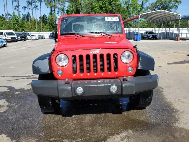  JEEP WRANGLER 2015 Red