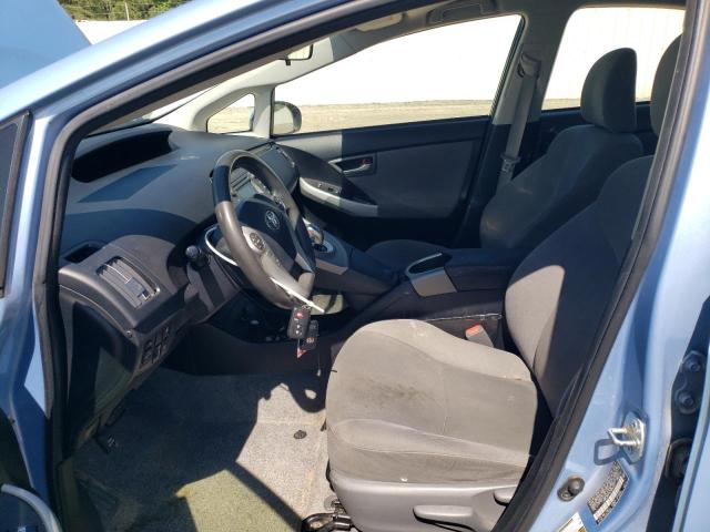  TOYOTA PRIUS 2014 Blue
