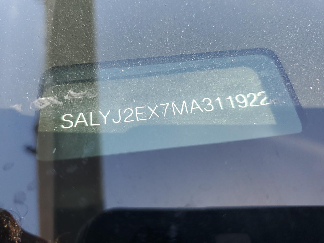2021 Land Rover Range Rover Velar S VIN: SALYJ2EX7MA311922 Lot: 57505545