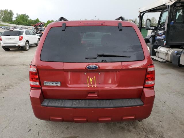  FORD ESCAPE 2012 Czerwony