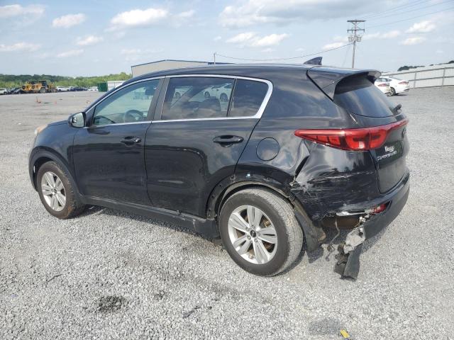  KIA SPORTAGE 2017 Чорний