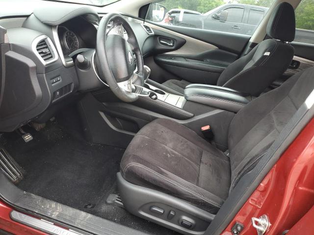  NISSAN MURANO 2017 Burgundy