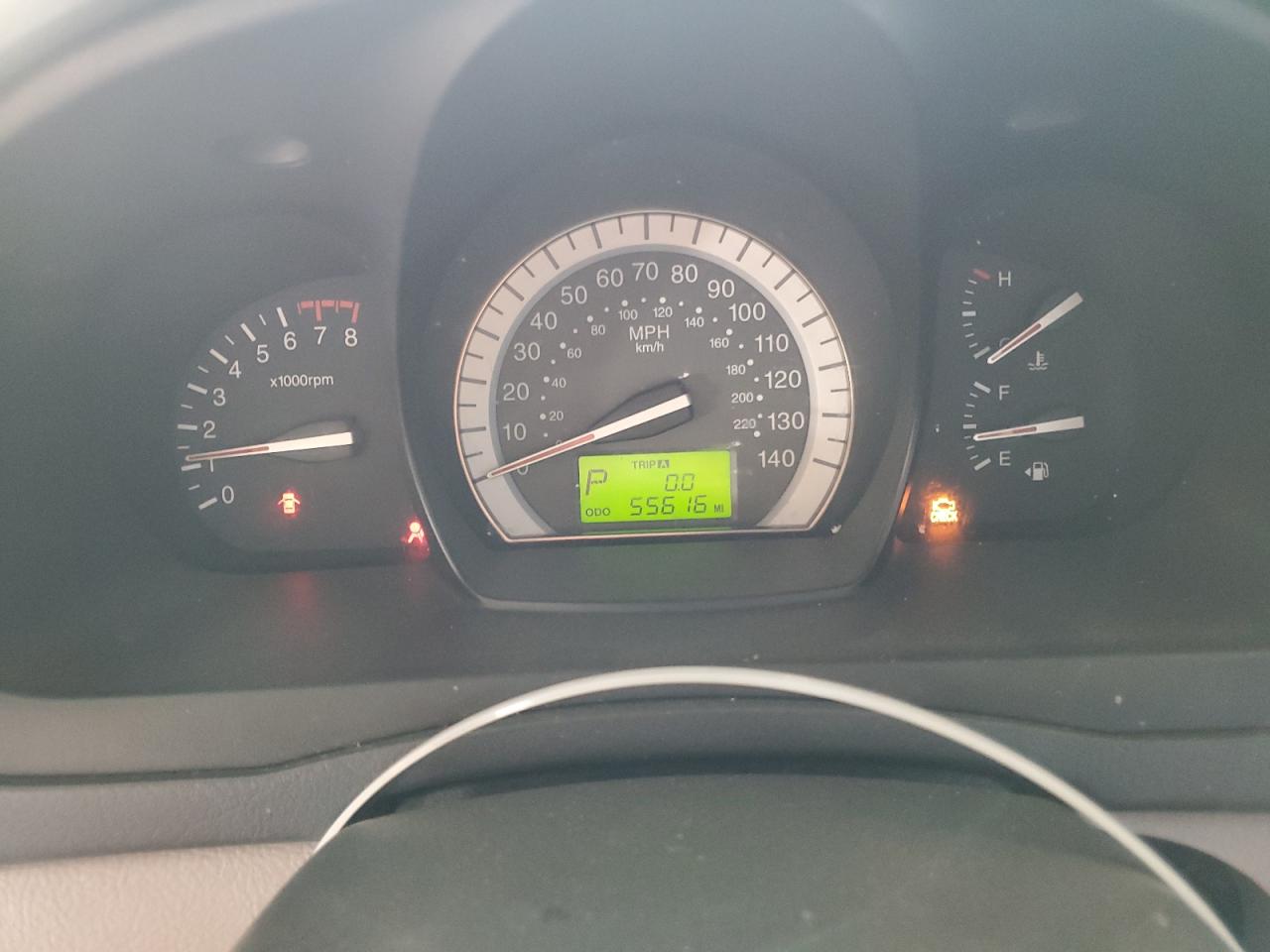 2007 Kia Spectra Ex VIN: KNAFE122175466224 Lot: 54455405