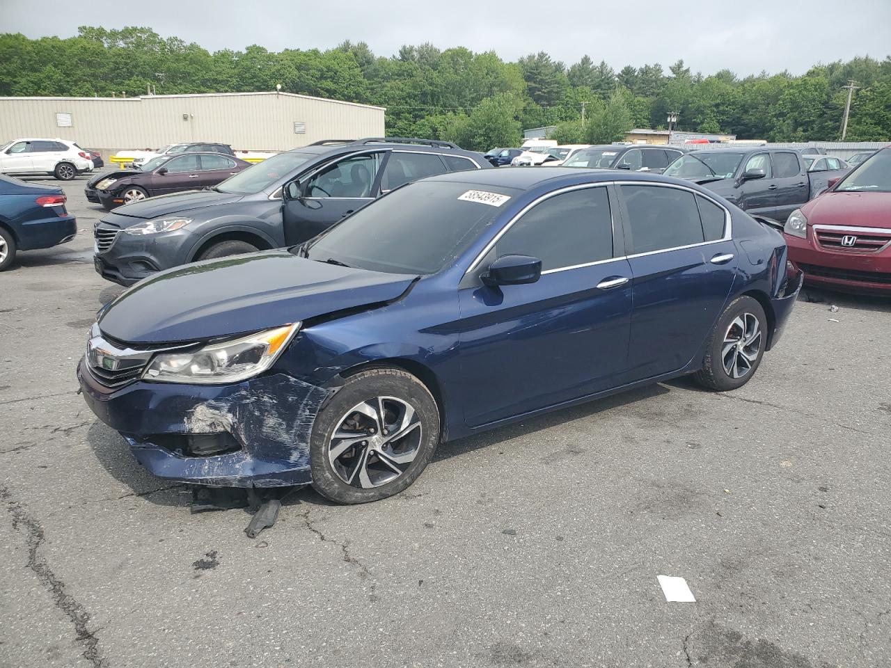 2016 Honda Accord Lx للبيع في Exeter، RI - Rear End