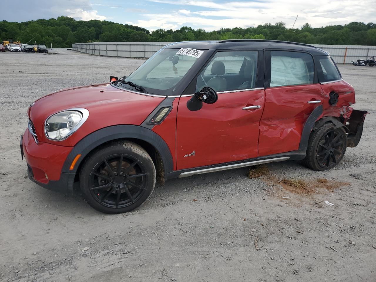 2015 Mini Cooper S Countryman na sprzedaż w Gastonia, NC - All Over