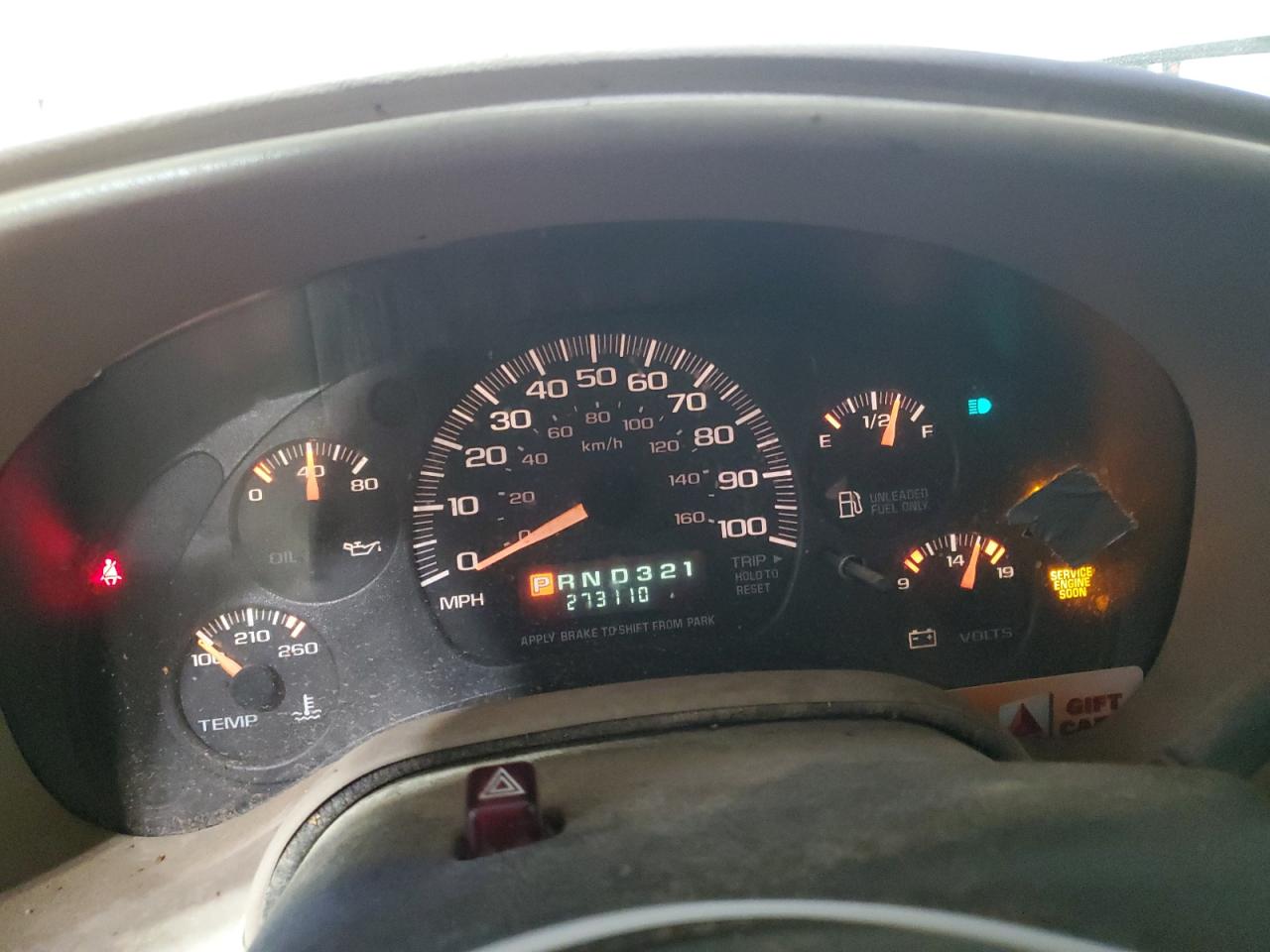 2003 Chevrolet Astro VIN: 1GNDM19X73B127372 Lot: 57580455