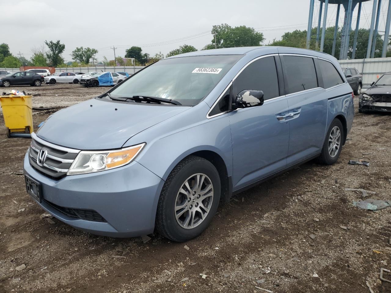 2012 Honda Odyssey Ex zu verkaufen in Chicago Heights, IL - Front End