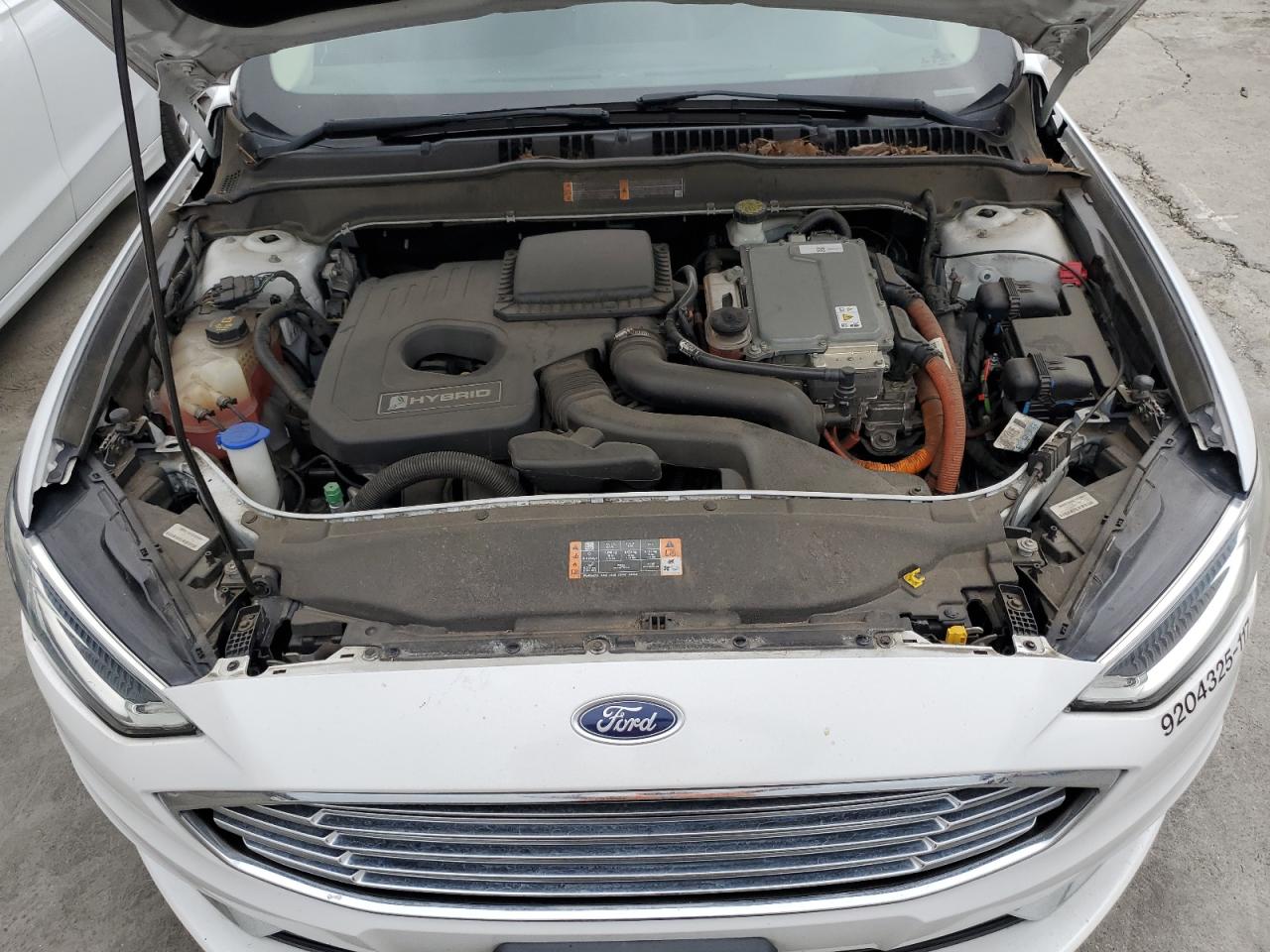 2017 Ford Fusion Se Hybrid VIN: 3FA6P0LU7HR409344 Lot: 54035395