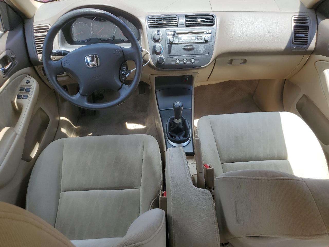 2003 Honda Civic Ex VIN: 2HGES25743H500052 Lot: 56479015