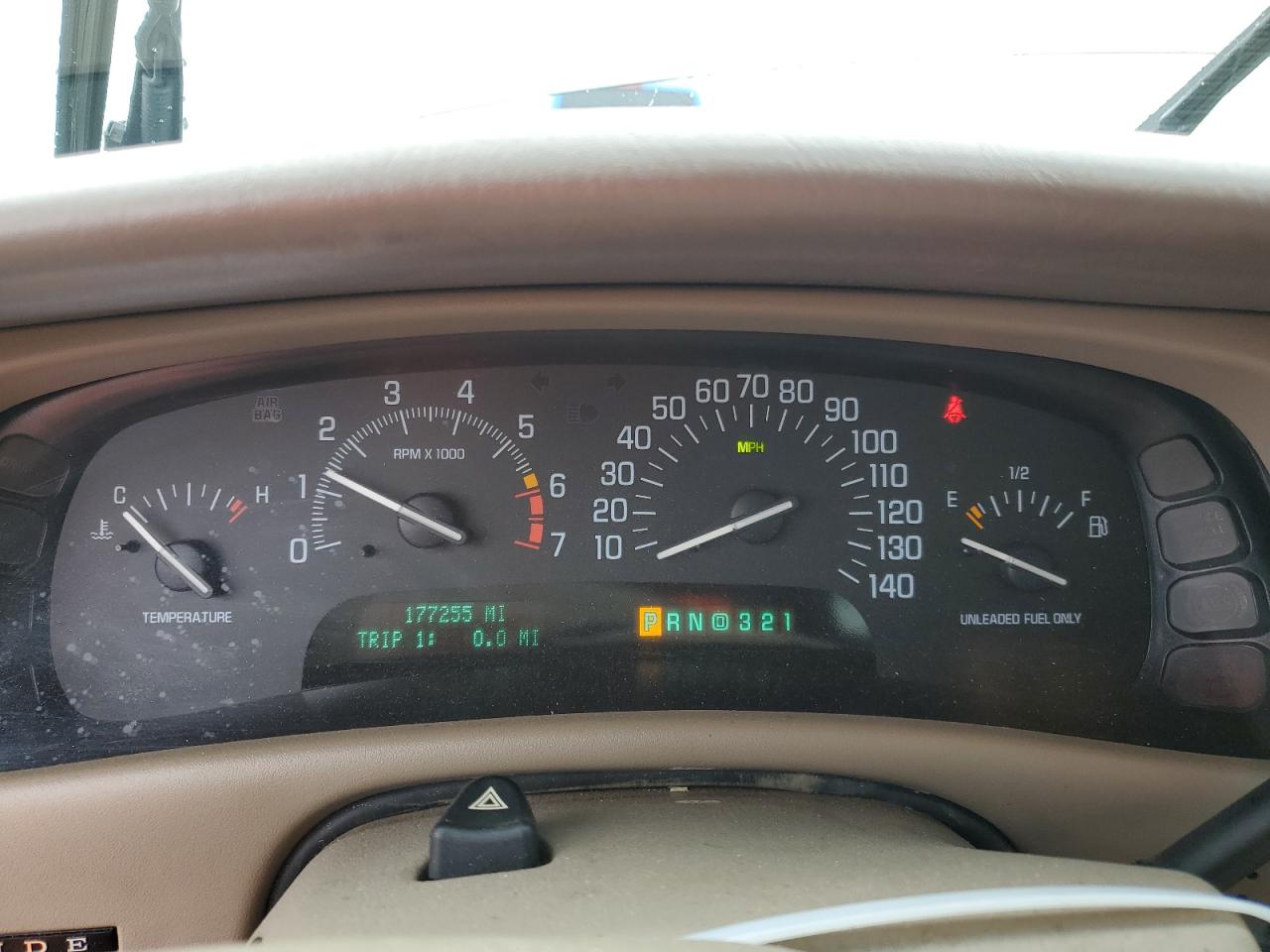 1997 Buick Park Avenue Ultra VIN: 1G4CU5211V4640363 Lot: 57185535