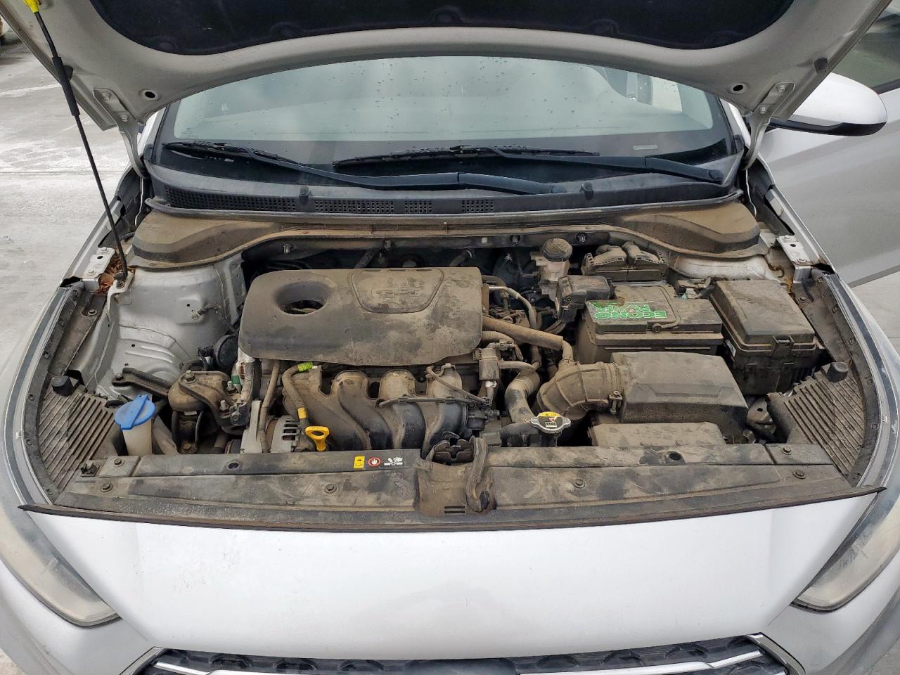 2019 Hyundai Accent Se VIN: 3KPC24A3XKE057856 Lot: 58530255
