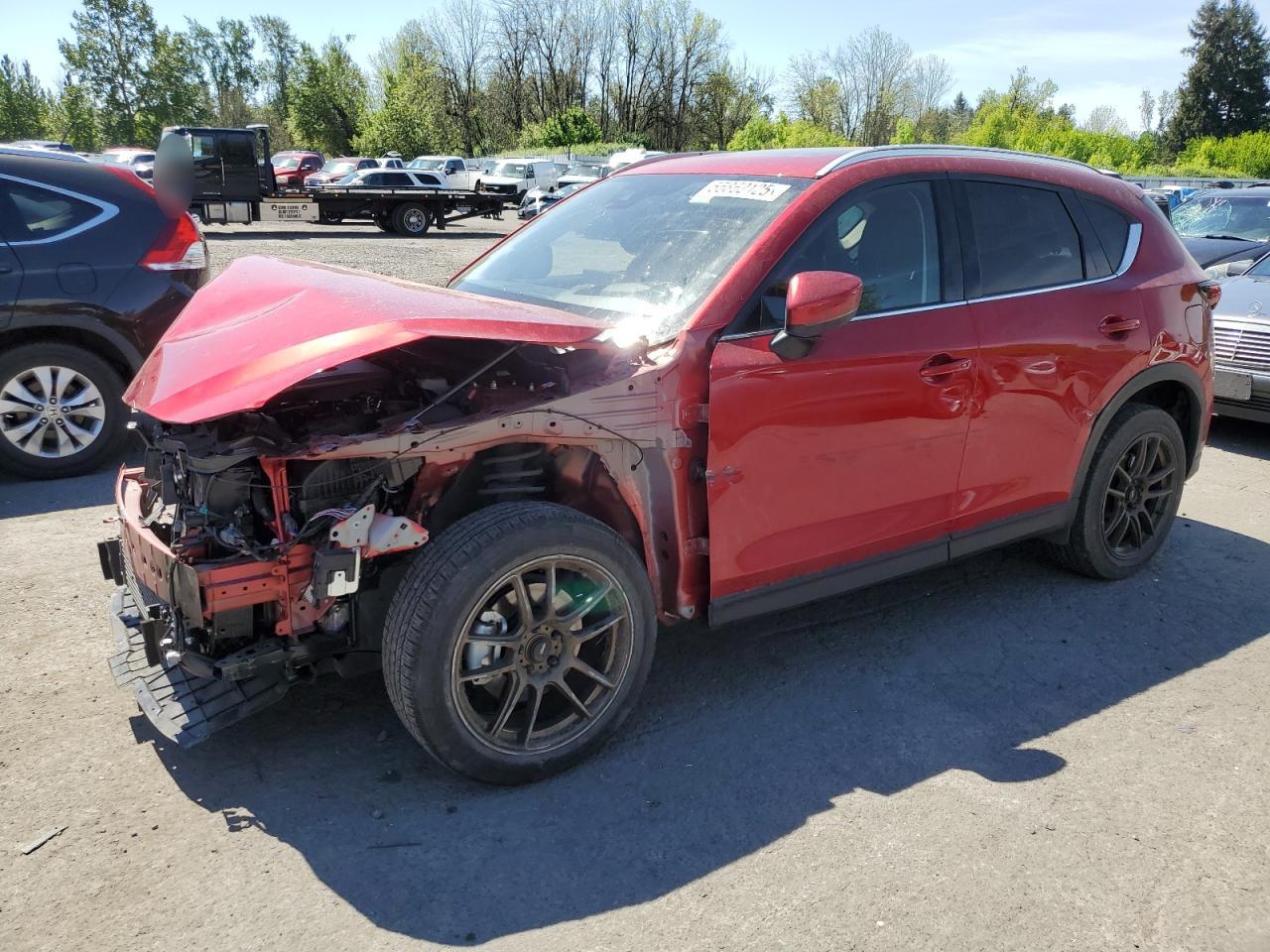 2021 Mazda Cx-5 Grand Touring Reserve na sprzedaż w Portland, OR - Front End