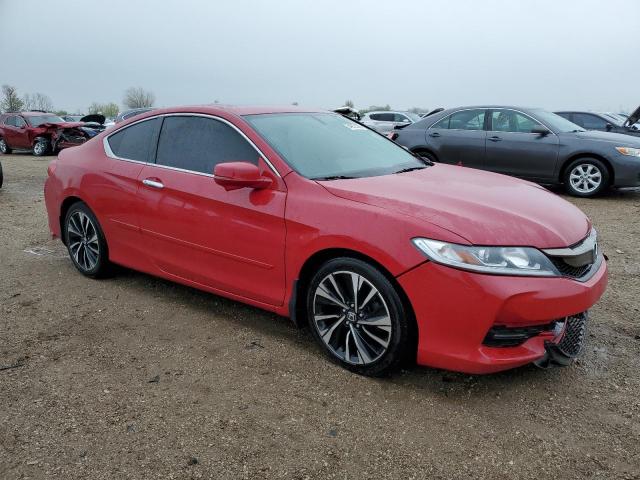 HONDA ACCORD 2016 Красный